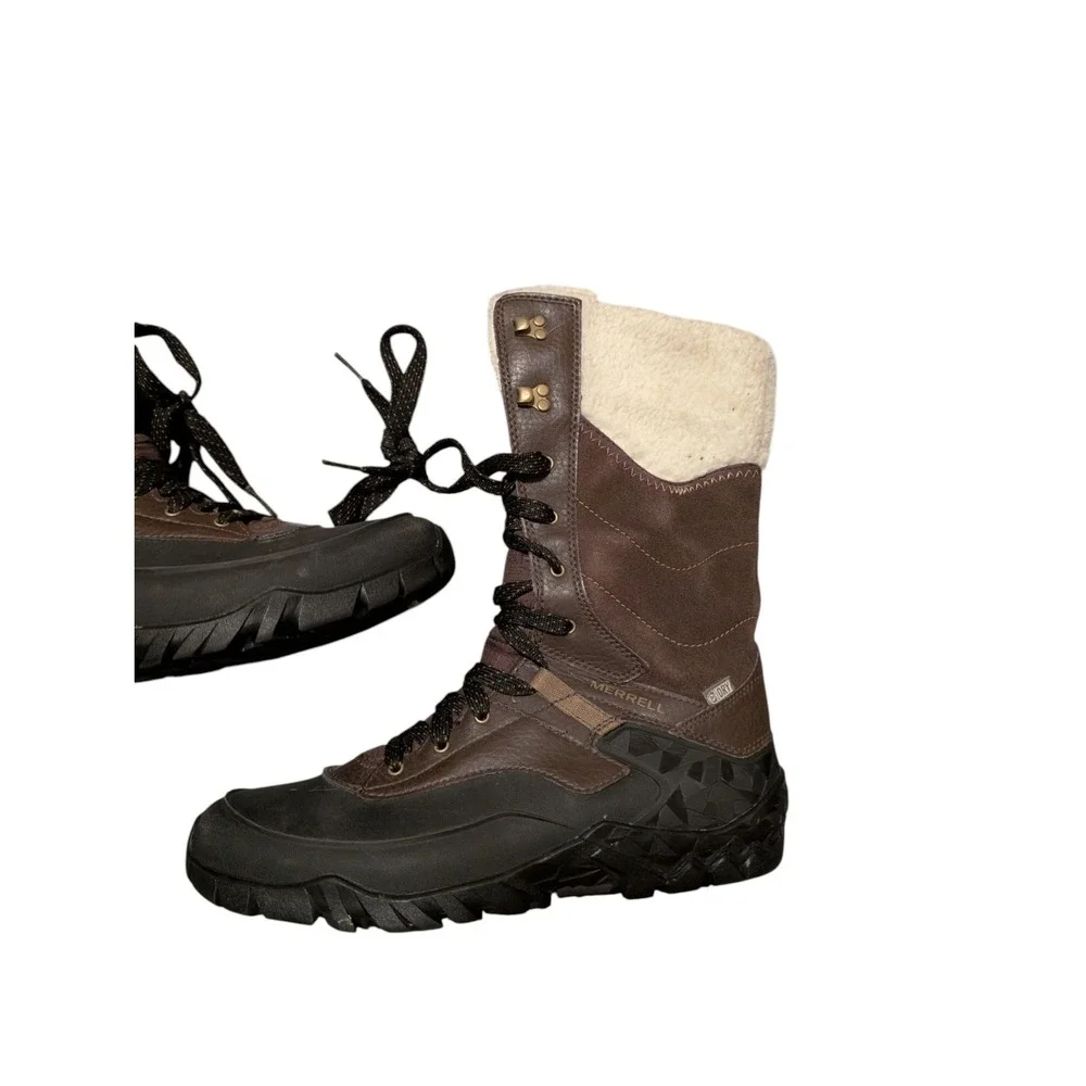 Merrell Aurora Tall ICE + Winter Boots Select Dry 200 Gram Women's US 8